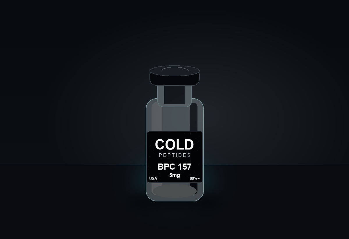Cold Peptides BPC-157 vial packaging