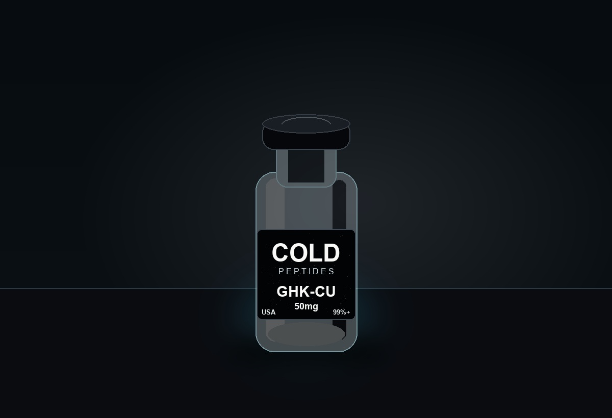 Cold Peptides GHK-Cu vial packaging